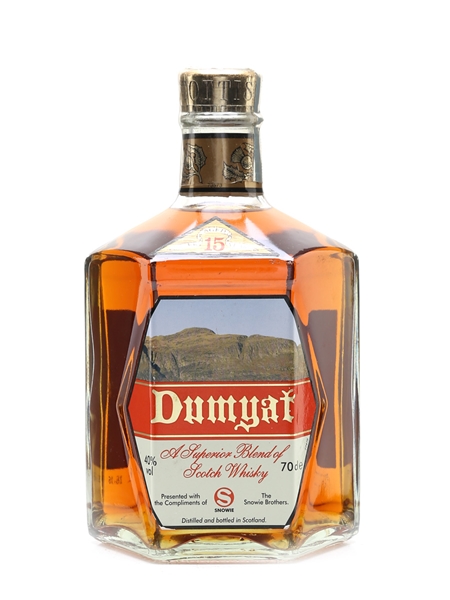 Scottish Leader 15 Year Old Dumyat The Snowie Brothers 70cl / 40%