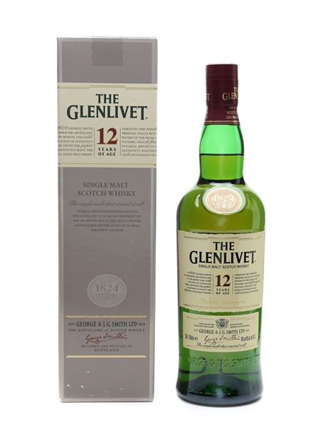 Glenlivet 12 Year Old Bottled 2014 70cl / 40%