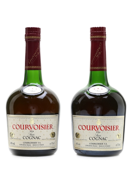 Courvoisier 3 Star Old Presentation 2 x 70cl / 40%