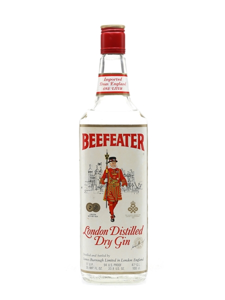 Beefeater London Dry Gin Bottled 1970s-1980s 100cl / 47%