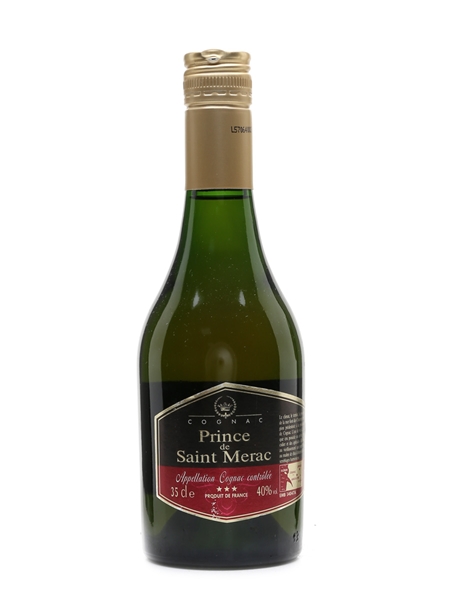 Prince De Saint Merac 3 Star Bottled 1980s 35cl / 40%