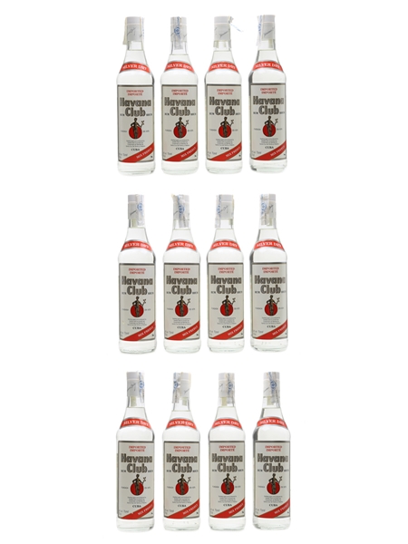 Havana Club Silver Dry Bottled 1990s 12 x 70cl / 40%