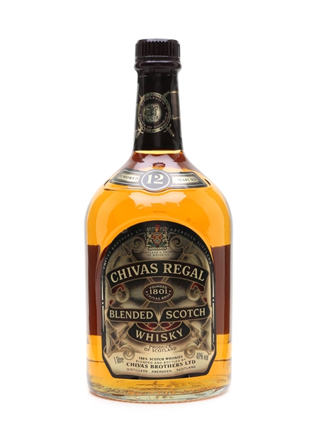 Chivas Regal 12 Year Old Bottled 1980s 100cl / 40%