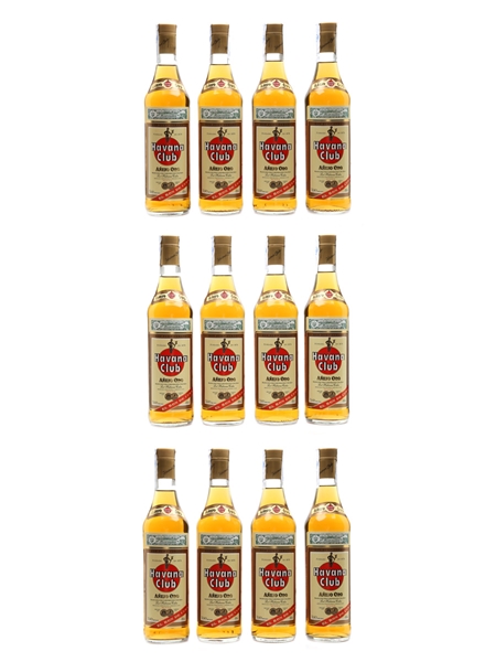 Havana Club Anejo Oro Bottled 1990s 12 x 70cl / 40%