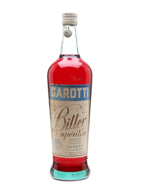 Garotti Bitter Aperitivo Bottled 1950s 100cl / 25%