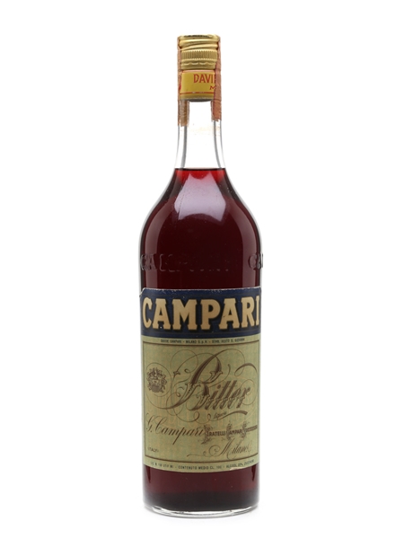 Campari Bitter Bottled 1970s-1980s 100cl / 25%