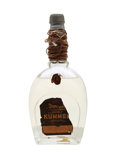 Brams Doppelt Kummel Bottled 1950s 90cl