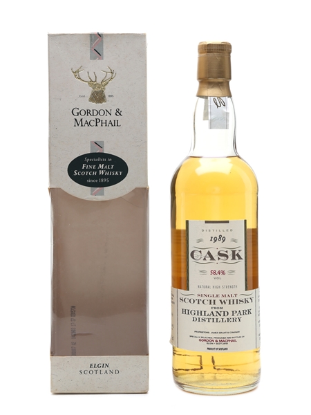 Highland Park 1989 Cask Strength - Gordon & MacPhail 70cl / 58.4%