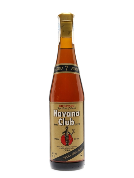 Havana Club Anejo Seco 7 Year Old Bottled 1990s 70cl / 40%