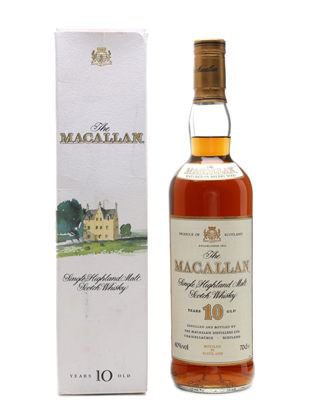 Macallan 10 Year Old Bottled 1990s 70cl / 40%