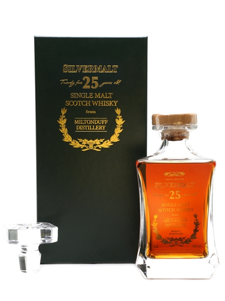 Miltonduff 25 Year Old Bottled 2011 - Silvermalt 70cl / 42.5%