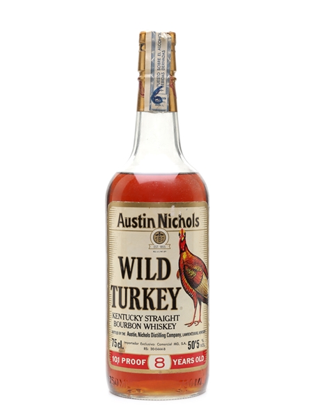 Wild Turkey 8 Year Old 101 Proof Bottled 1980s 75cl / 50.5%