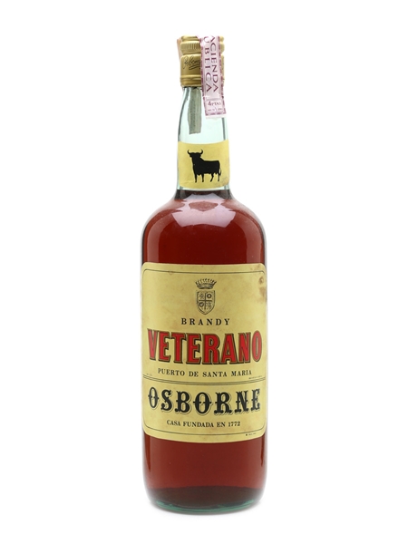 Osborne Veterano Brandy Bottled 1970s 100cl / 40%