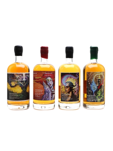 Creative Whisky Company Tony Koehl Series Caperdonich, Glen Keith, Imperial & Littlemill 4 x 70cl