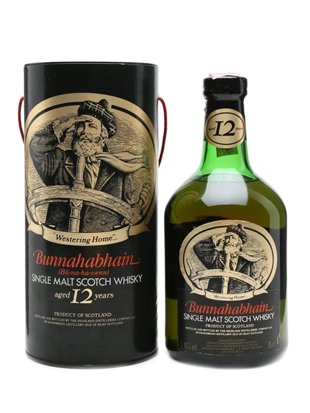 Bunnahabhain 12 Years Old Bottled 1980s 75cl