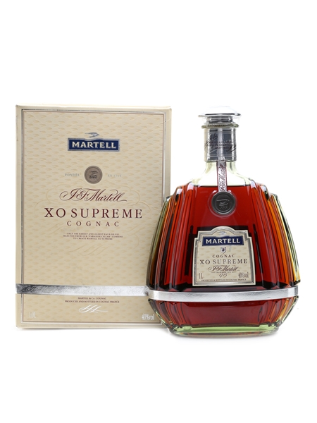 Martell XO Supreme Bottled 1980s - Duty Free 100cl / 40%