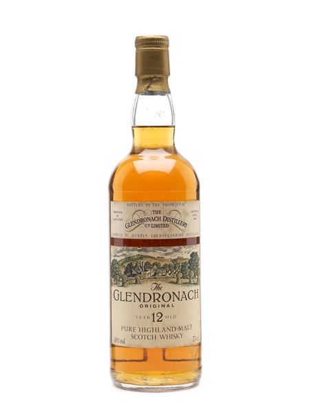 Glendronach Original 12 Year Old Bottled 1980s 75cl / 40%