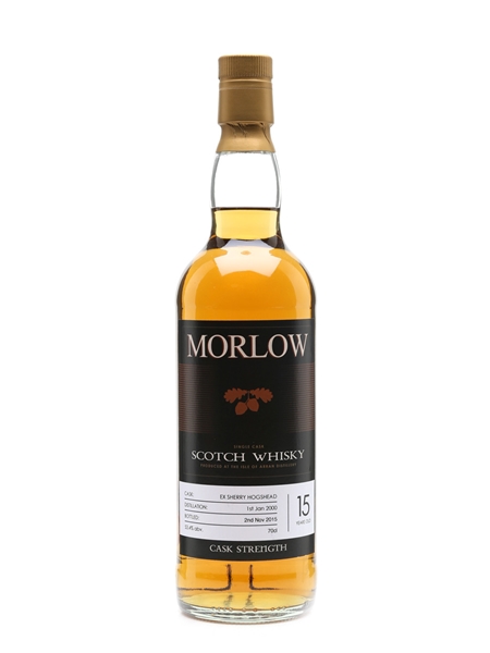 Arran 2000 Morlow Private Cask 15 Year Old Sherry Hogshead 70cl / 53.4%