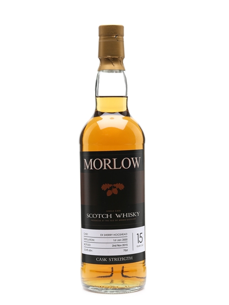 Arran 2000 Morlow Private Cask 15 Year Old Sherry Hogshead 70cl / 53.4%