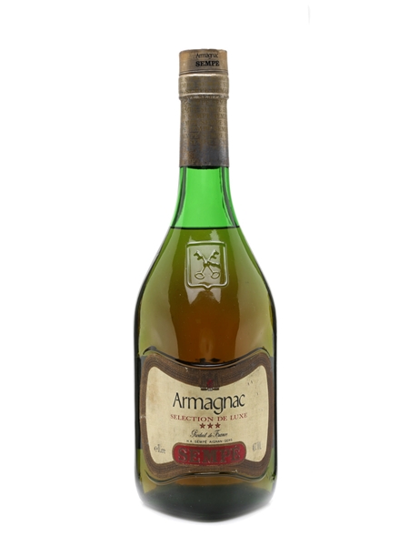 Sempe 3 Star Selection De Luxe Bottled 1980s 100cl / 40%