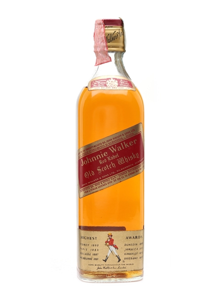 Johnnie Walker Red Label Bottled 1990s - Wax & Vitale 70cl / 40%