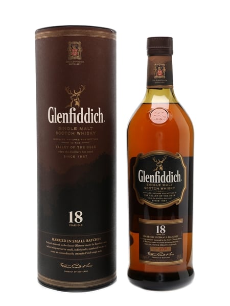 Glenfiddich 18 Year Old Batch Number 3120 100cl / 40%