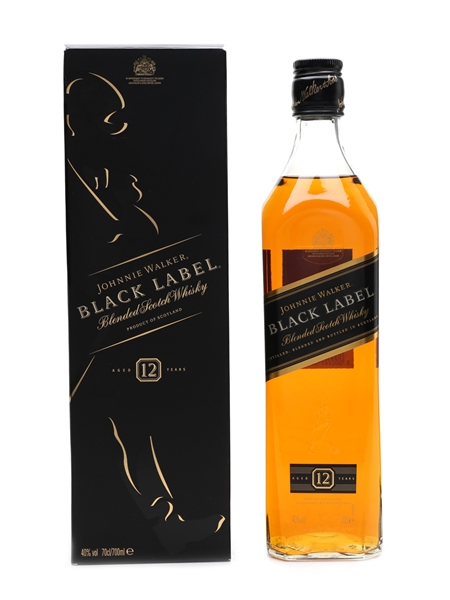 Johnnie Walker Black Label 12 Year Old  70cl / 40%