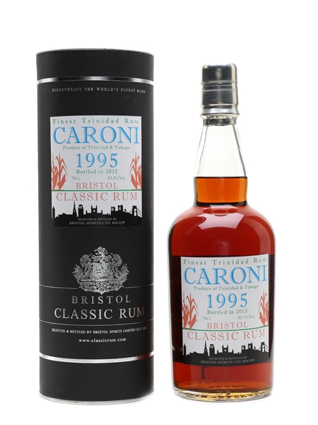 Caroni 1995 Trinidad Rum Bottled 2015 - Bristol Spirits 70cl / 63.1%