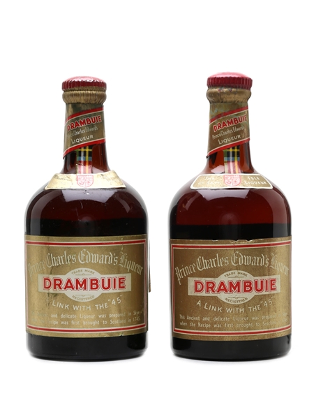 Drambuie Liqueur Bottled 1970s 2 x 68cl / 40%