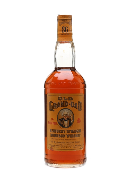 Old Grand Dad Bottled 1950s - W & A Gilbey Ltd. 75.7cl / 43%