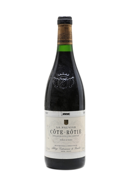 La Fauvine Cote Rotie 1991 Abbaye Cistercienne De Bouchet 75cl / 12.5%