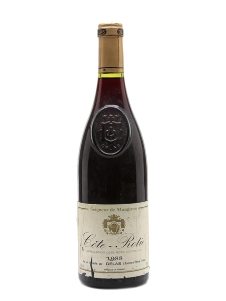 Delas Cote Rotie 1988 Seigneur De Maugiron 75cl / 12.5%