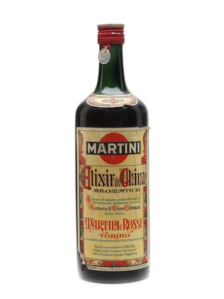 Martini Elixir Di China Bottled 1950s 100cl / 31%