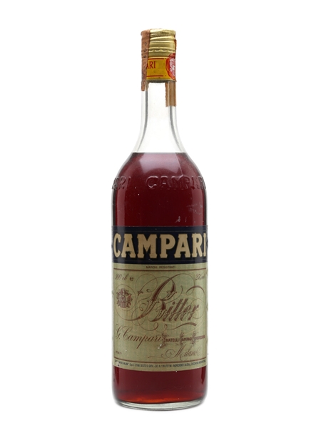 Campari Bitter Bottled 1980s 100cl / 25%