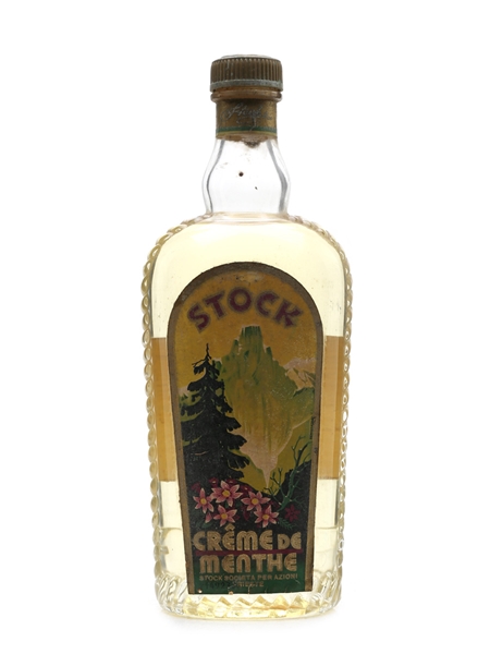 Stock Creme De Menthe Bottled 1950s 75cl