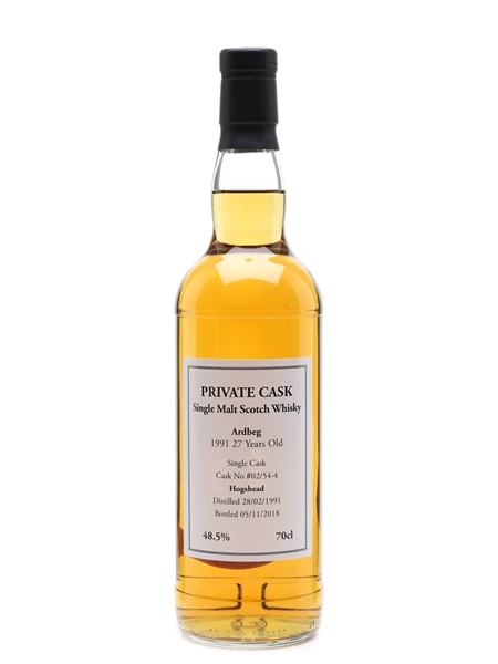 Ardbeg 1991 Private Cask 27 Year Old 70cl / 48.5%