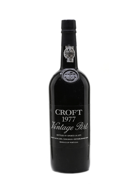 Croft 1977 Vintage Port Bottled 1979 75cl