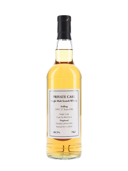 Ardbeg 1991 Private Cask 27 Year Old 70cl / 48.5%