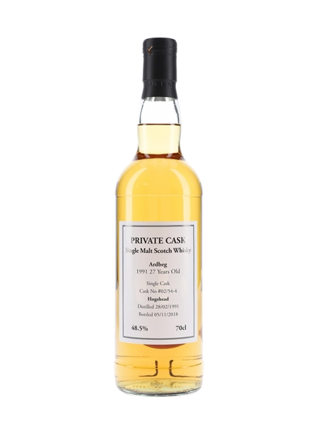 Ardbeg 1991 Private Cask 27 Year Old 70cl / 48.5%