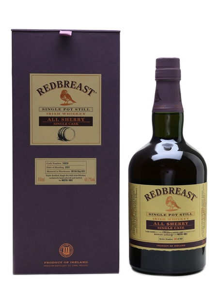 Redbreast 2001 Single Cask 16 Year Old - Master Of Malt 70cl / 60.2%