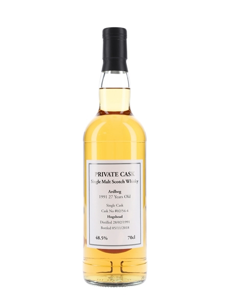 Ardbeg 1991 Private Cask 27 Year Old 70cl / 48.5%