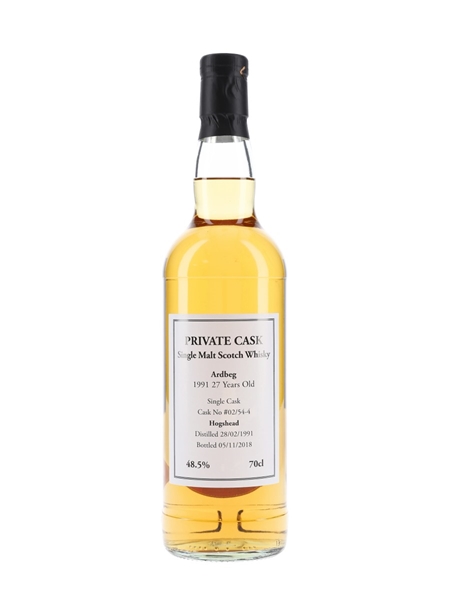 Ardbeg 1991 Private Cask 27 Year Old 70cl / 48.5%