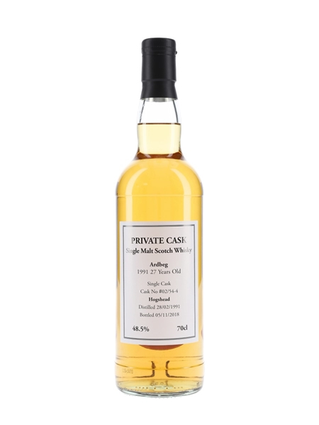 Ardbeg 1991 Private Cask 27 Year Old 70cl / 48.5%