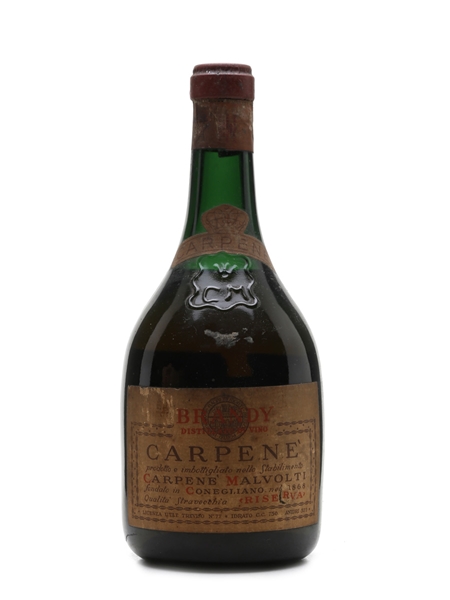 Carpene Malvolti Brandy Bottled 1950s-1960s 75cl