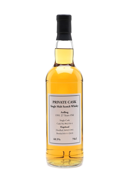 Ardbeg 1991 Private Cask 27 Year Old 70cl / 48.5%