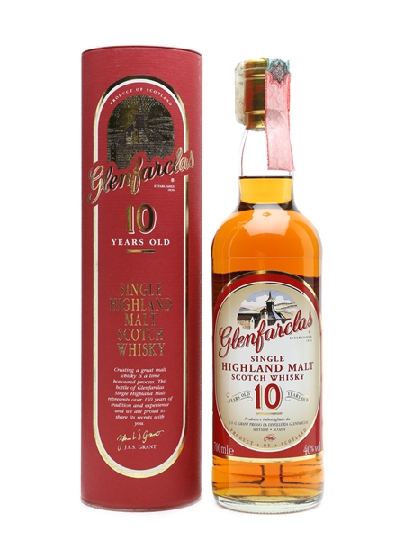 Glenfarclas 10 Years Old Old Presentation 70cl / 40%