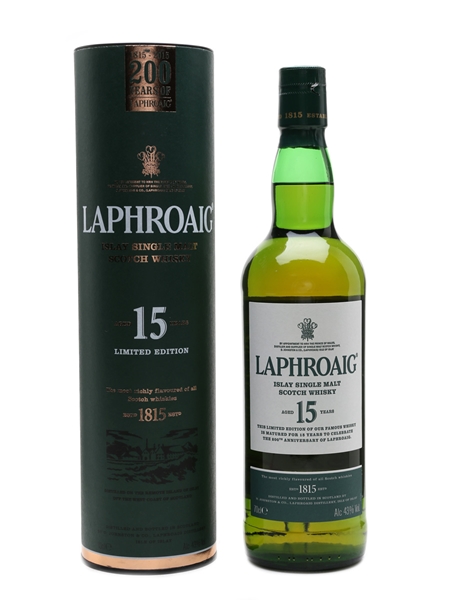 Laphroaig 200th Anniversary 15 Year Old 70cl / 43%