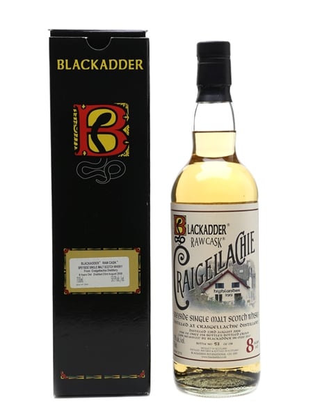 Craigellachie 2008 Bottled 2017 - Blackadder International 70cl / 58.9%