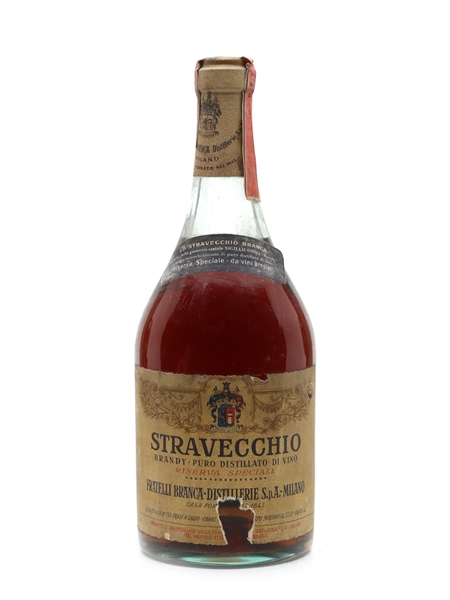 Branca Stravecchio Brandy Bottled 1960s 73cl / 42%