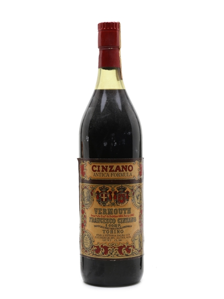 Cinzano Antica Formula Vermouth Bottled 1970s 100cl / 16.5%